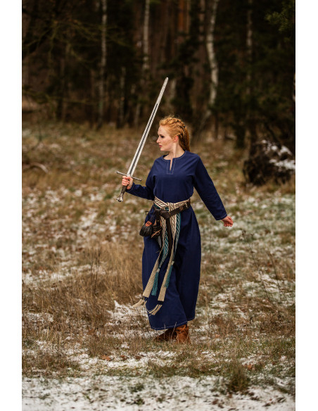 Abito Vikinga donna Helga in blu