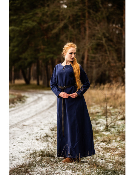 Abito Vikinga donna Helga in blu