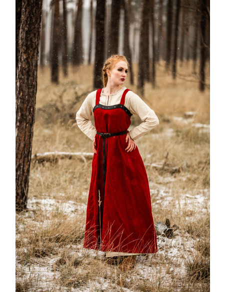 Soprabito vichingo Alena in lino,...