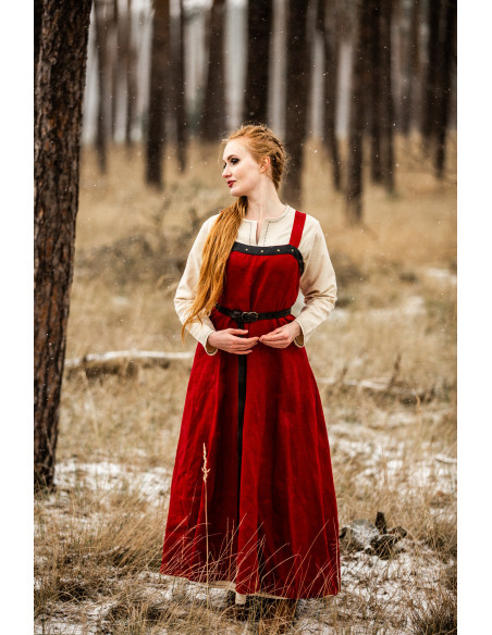 Soprabito vichingo Alena in lino,...