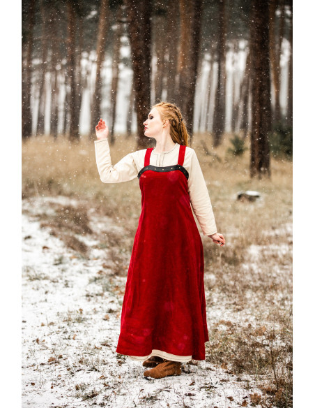 Soprabito vichingo Alena in lino,...