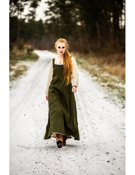 Soprabito vichingo Alena in lino,...