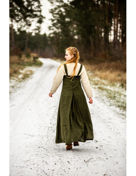 Soprabito vichingo Alena in lino,...