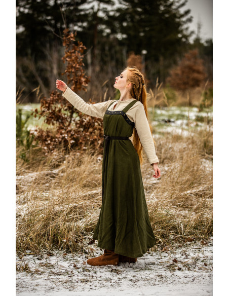 Soprabito vichingo Alena in lino,...