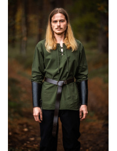 Camicia medieval uomo modello Otto, verde