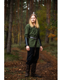 Camicia medieval uomo modello Otto, verde 2