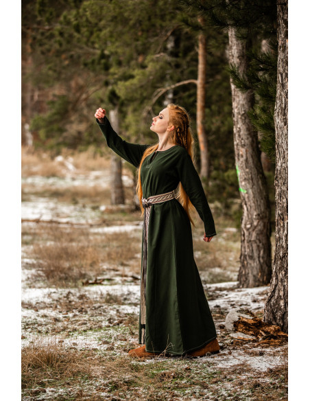 Vestito Vikinga donna Helga in verde