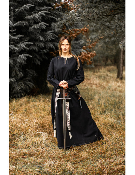 Vestito Vikinga donna Helga in nero