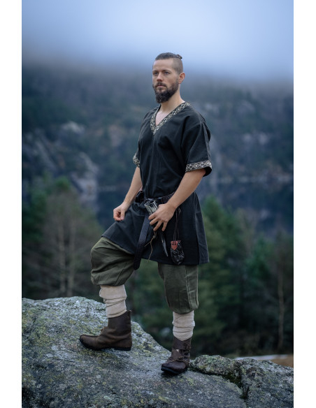 Pantaloni vichinghi in lino Wodan,...