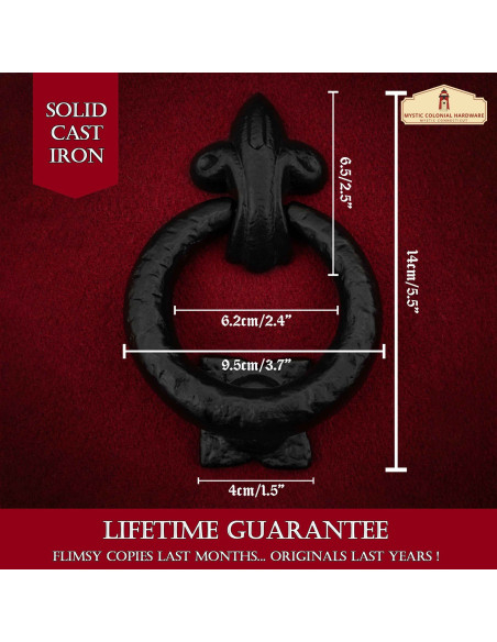 Martello porta medievale con anello...