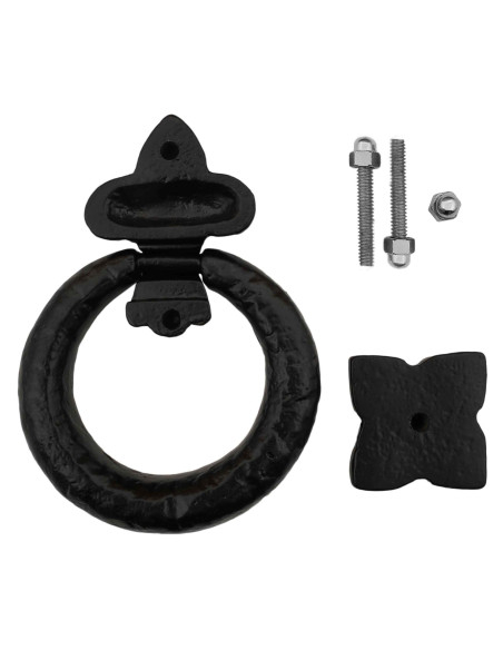 Martello porta medievale con anello...