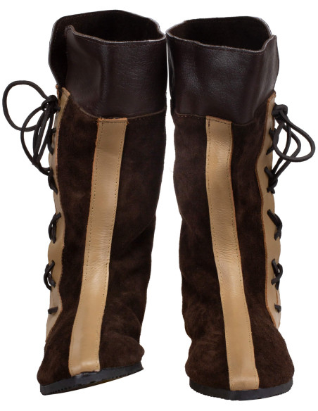 Stivali medievali in pelle modello...