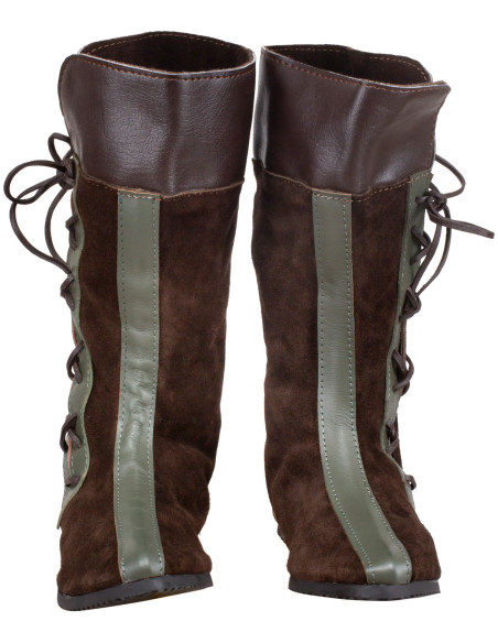 Stivali medievali in pelle modello...