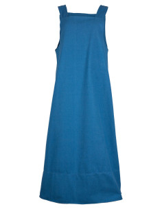 Vestito stile grembiule modello Lientje, colore azzurro...