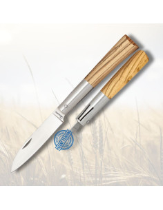 Coltello Albainox manico in legno zebra (18,8 cm.)