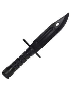 Coltello baionetta da allenamento in plastica, colore nero 2