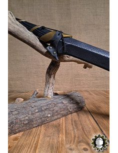 Fodero in pelle per spade, colore nero 2