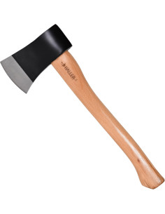 Ascia pesante con fodero in cuoio (43 cm)