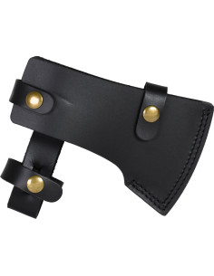 Ascia pesante con fodero in cuoio (43 cm) 2