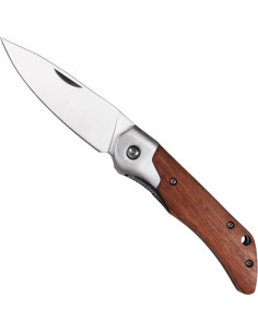 Coltello da campo con manico in legno di Padouk (8 cm)