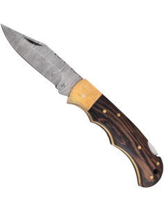 Coltello da campo con fodero in pelle (7 cm.)