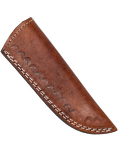 Coltello da avventura con fodero in pelle (21 cm.) 2