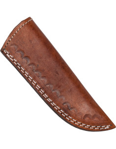 Coltello avventuriero con fodero in pelle (20,5 cm.) 2
