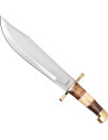 Coltello da caccia Bowie con fodero (41 cm.)