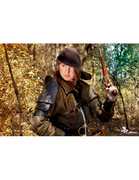 Spalliera in pelle modello Peregrino