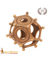 Dodecaedro romano in bronzo fuso