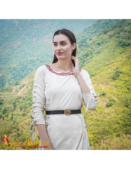 Fibbia vichinga a forma di serpente...