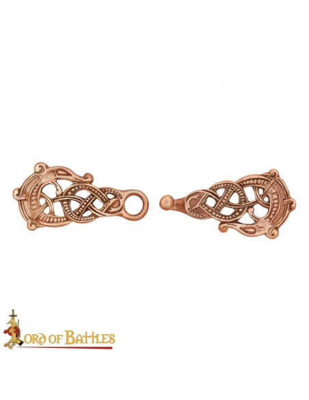 Spilla vichinga per mantelli in bronzo