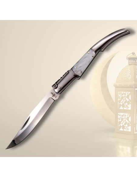 Coltello arabo a scatto Third Perla...