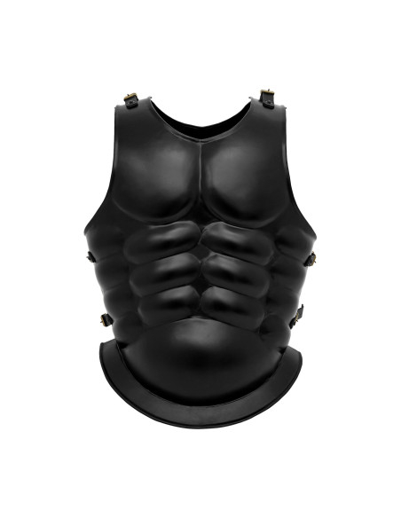 Corazza romana in acciaio annerito...