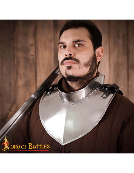 Gorgiera da cavaliere medievale,...