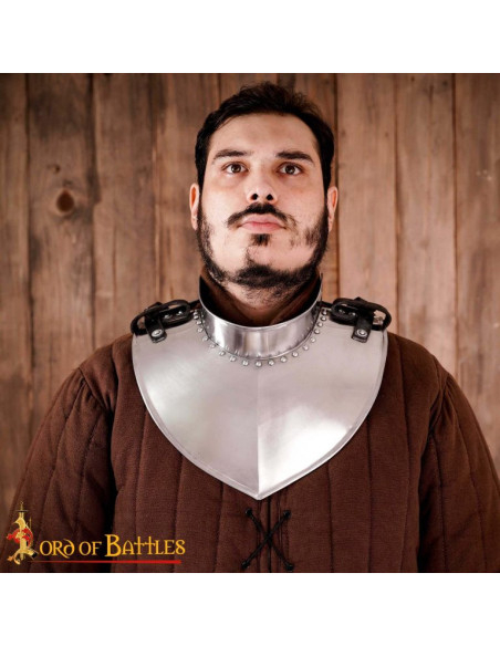 Gorgiera da cavaliere medievale,...