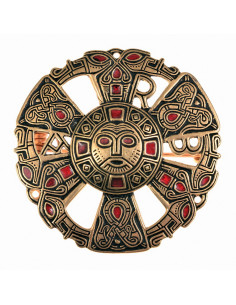 Spilla medievale in bronzo di Limons, Francia