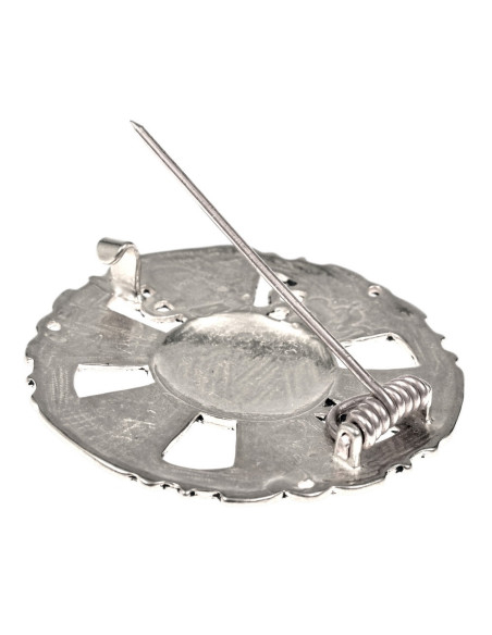 Spilla medievale in bronzo di Limons,...