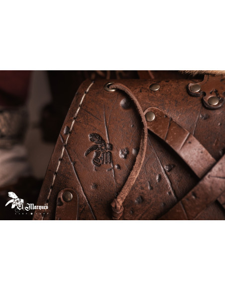 Borsa nordica in pelle Baldur