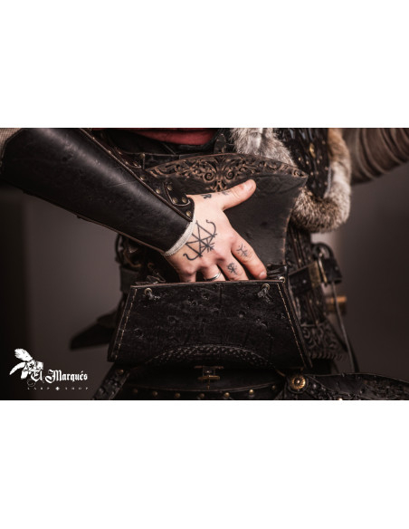 Borsa nordica in pelle Baldur