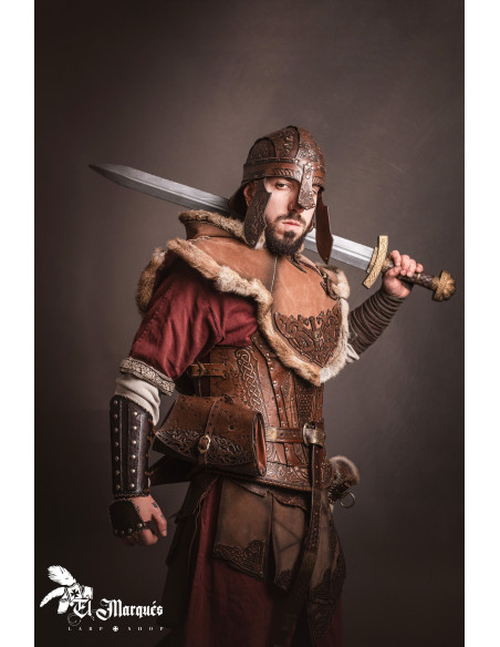 Borsa nordica in pelle Baldur