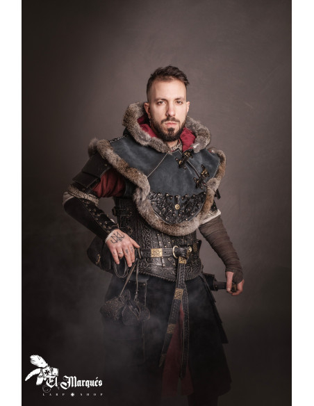 Borsa nordica in pelle Baldur