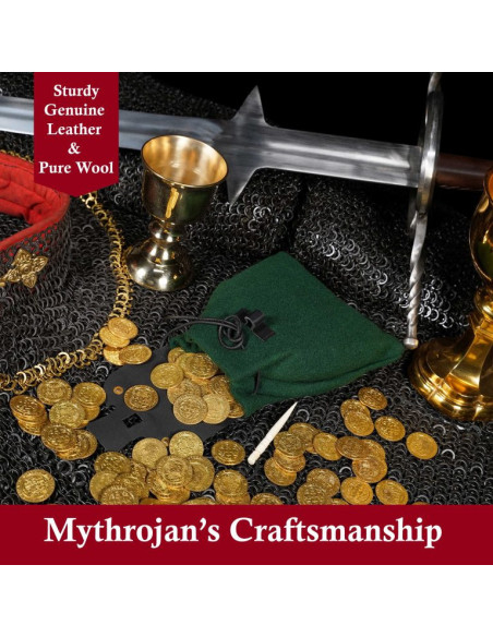 Borsa medievale, chiusura in osso, in...