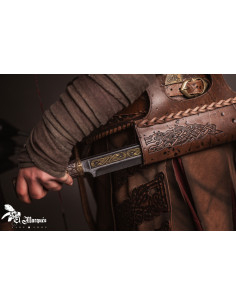 Vasca in pelle Baldur per coltelli Seax 2