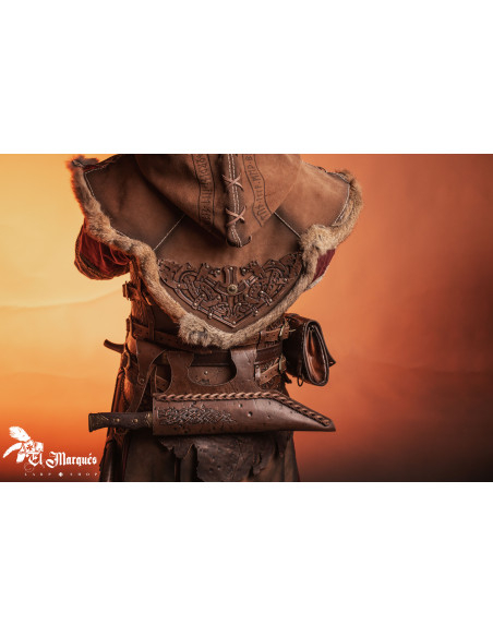 Vasca in pelle Baldur per coltelli Seax