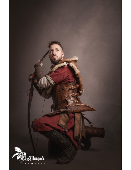 Vasca in pelle Baldur per coltelli Seax