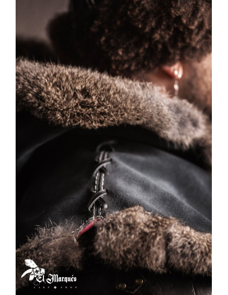 Capuccio e copri spalle vichingo Baldur