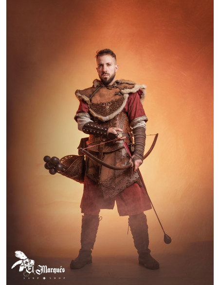 Capuccio e copri spalle vichingo Baldur