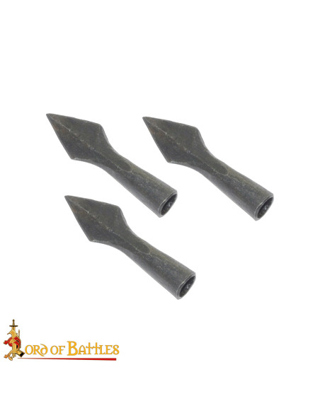 Set di 3 punte di freccia forgiate a...