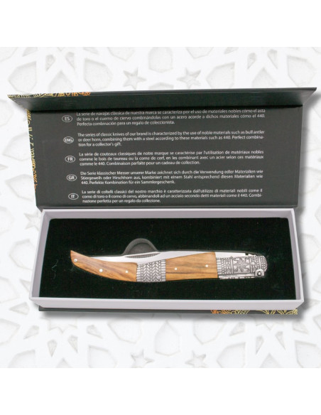 Navaja a cricco Serie Setosa Ambra